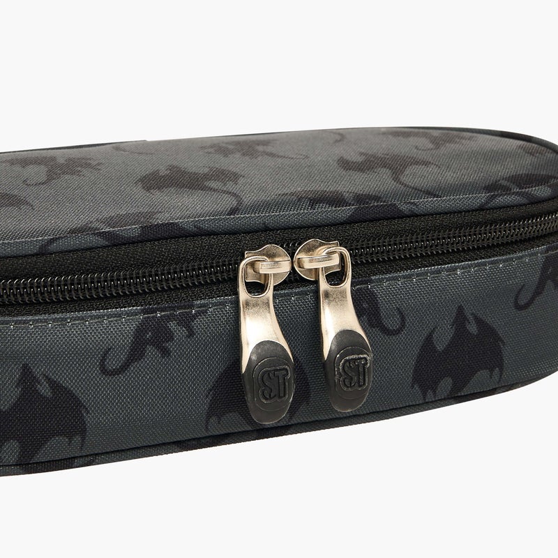 St.Right Dragon Print Pencil Pouch for Kids - Image 4